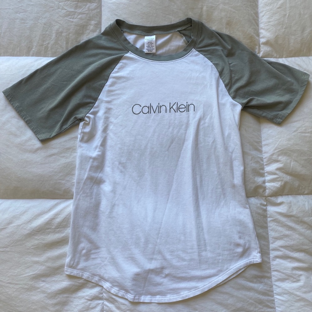 Calvin Klein Sleepwear Baseball Tee